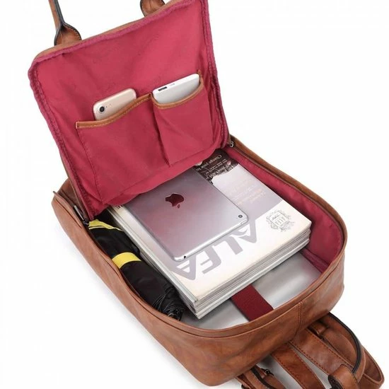 Flash-uitverkoop π Beste deal π Wimona Amalia 5016 Rugtas / Handtas - Cognac π π 10 Flash-uitverkoop π Beste deal π Wimona Amalia 5016 Rugtas / Handtas - Cognac π π - Afbeelding 8