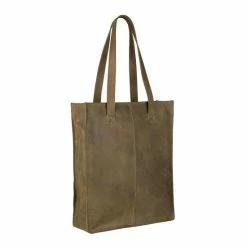 Gloednieuw ✨ Korting 👍 BURKELY Bol.com Michelle Dames Shopper 13" - Groen ⌛ 🛒 -Tassen-Dames Verkoop 550x550 1026