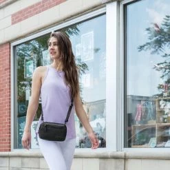 Beste recensies van 🌟 Nieuw 🌟 Travelon Metro Anti-diefstal Crossbody - Schoudertas - Heuptas - Veilig Op Reis - Zwart ✔️ 🎁 -Tassen-Dames Verkoop 550x550 1028