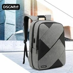 Nieuw ⭐ Goedkoop ✔️ Rugtas Laptoptas 13 14 15 16 Inch - DSGN BRAND® LPTB13456 - Grijs Zwart - Apple MacBook Air Pro En Laptop Rugzak - Laptophoes - USB - Waterdicht 🛒 🎉 -Tassen-Dames Verkoop 550x550 1029