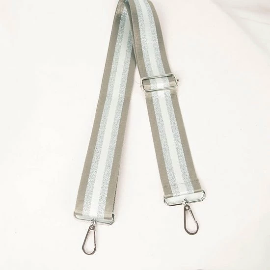 Promo π₯ Beste Verkoop β Accessories Junkie Amsterdam Juela Bagstrap- Schouderband- Tassenriem- Verstelbaar- Tassenhengsel- Cadeau- Nieuwste Trends- Trendy-zilver- Polyester- Streep- Zilver Lurex- 5cm- Levergrijs/zilver β 𧨠3 Promo π₯ Beste Verkoop β Accessories Junkie Amsterdam Juela Bagstrap- Schouderband- Tassenriem- Verstelbaar- Tassenhengsel- Cadeau- Nieuwste Trends- Trendy-zilver- Polyester- Streep- Zilver Lurex- 5cm- Levergrijs/zilver β π§¨