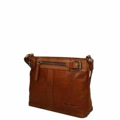 Hete verkoop 🥰 Top 10 👍 Spikes & Sparrow Kleine Schoudertas / Crossbody Tas Dames - Leer - Bronco - Cognac 🥰 🧨 -Tassen-Dames Verkoop 550x550 151