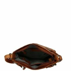 Hete verkoop 🥰 Top 10 👍 Spikes & Sparrow Kleine Schoudertas / Crossbody Tas Dames - Leer - Bronco - Cognac 🥰 🧨 -Tassen-Dames Verkoop 550x550 153