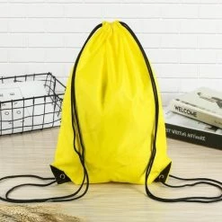 Kopen 🔔 Korting 👏 Merkloos Gymtas Met Rijgkoord - Nylon Rugzakjes – Nylon Rugzak – Licht Blauw 💯 🌟 -Tassen-Dames Verkoop 550x550 170