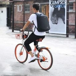 Beste Pirce 👏 Promo 🧨 Lovnix - Anti Diefstal Rugzak - Inclusief Usb Oplaadstation En 3.5mm Audio Jack - 15 Inch Laptopvak - Rood 🎉 🔥 -Tassen-Dames Verkoop 550x550 177