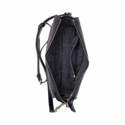 Top 10 😍 Gloednieuw 😀 DKNY Bryant Dames Crossbodytas - Zwart / Goud 🌟 ❤️ -Tassen-Dames Verkoop 550x550