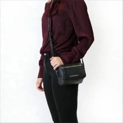 Gloednieuw ❤️ Kopen 🛒 Valentino Bags Superman Crossbody - Zwart 🧨 🔥 -Tassen-Dames Verkoop 550x550 256