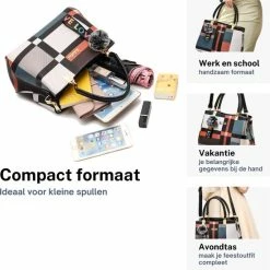 Coupon 🛒 Flash-uitverkoop 🎁 ZILOU® Schoudertas - Handtas - Compact - Dames - Beige 🤩 ⭐ -Tassen-Dames Verkoop 550x550 260