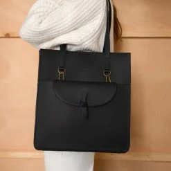 Begroting 🔔 Beste recensies van ❤️ Violet Hamden Essential Bag Dames Shopper Kunstleer - Zwart ❤️ 😍 -Tassen-Dames Verkoop 550x550 351