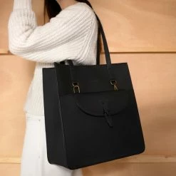 Begroting 🔔 Beste recensies van ❤️ Violet Hamden Essential Bag Dames Shopper Kunstleer - Zwart ❤️ 😍 -Tassen-Dames Verkoop 550x550 352