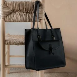 Begroting 🔔 Beste recensies van ❤️ Violet Hamden Essential Bag Dames Shopper Kunstleer - Zwart ❤️ 😍 -Tassen-Dames Verkoop 550x550 356