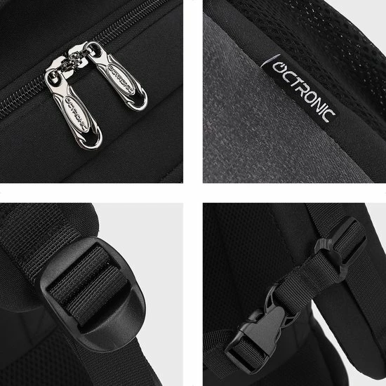 Beste deal 🔥 Goedkoopste 🛒 Octronic Laptop Rugzak - Laptoptas 15,6 Inch - Schooltas Met Laptopvak - Met USB Aansluiting - 23L - Antraciet 👍 🛒 19 Beste deal 🔥 Goedkoopste 🛒 Octronic Laptop Rugzak - Laptoptas 15,6 Inch - Schooltas Met Laptopvak - Met USB Aansluiting - 23L - Antraciet 👍 🛒 - Afbeelding 17