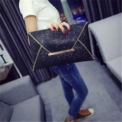 Korting 😀 Kopen ⭐ Merkloos Glitter Clutch - Tas 😍 ⭐ -Tassen-Dames Verkoop 550x550 401