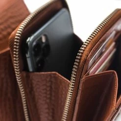 Flash-uitverkoop ✔️ Hete verkoop 😍 Mosz MŌSZ Croco Dames Telefoontasje / Crossbody / Phonebag - Leer - 🌟 ❤️ -Tassen-Dames Verkoop 550x550 416