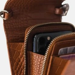 Flash-uitverkoop ✔️ Hete verkoop 😍 Mosz MŌSZ Croco Dames Telefoontasje / Crossbody / Phonebag - Leer - 🌟 ❤️ -Tassen-Dames Verkoop 550x550 419