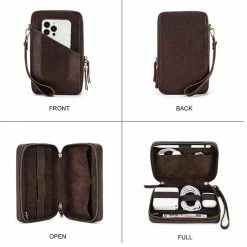 Kopen 🔥 Groothandel ⭐ Handgemaakt Kabel Organizer Tas – IPhone Oplader Case – Apple Pencil Hoes – Electronica Travel Organizer - Kabeltas 😍 🥰 -Tassen-Dames Verkoop 550x550 446