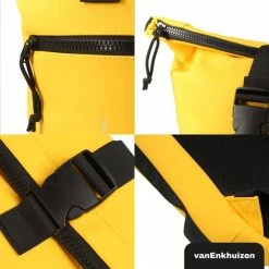 Nieuw 😍 Goedkoopste 😀 Van Enkhuizen VanEnkhuizen Rolltop Rugzak Met Laptopvak 15,6 Inch - 20 Liter - Waterafstotend En Thermo Materiaal - Geel ✨ 😀 -Tassen-Dames Verkoop 550x550 45