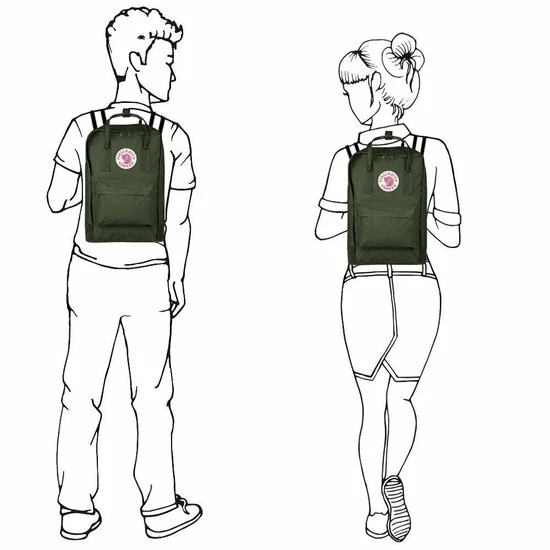 Promo ๐ Top 10 ๐ Fjallraven Kanken Laptoprugzak 15 Inch - Forest Green ๐ โจ 16 Promo ๐ Top 10 ๐ Fjallraven Kanken Laptoprugzak 15 Inch - Forest Green ๐ โจ - Afbeelding 14