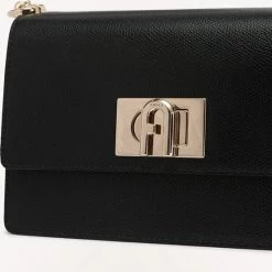 Hete verkoop 👍 Kopen 💯 Furla 1927 Mini Dames Crossbodytas - Zwart 🛒 😍 -Tassen-Dames Verkoop 550x550 484