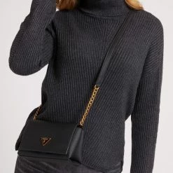 Nieuw π Kopen π Guess Kleine Schoudertas / Crossbody Tas Dames - Downtown Chic - Zwart π π― 42 Nieuw π Kopen π Guess Kleine Schoudertas / Crossbody Tas Dames - Downtown Chic - Zwart π π― -Tassen-Dames Verkoop 550x550 491