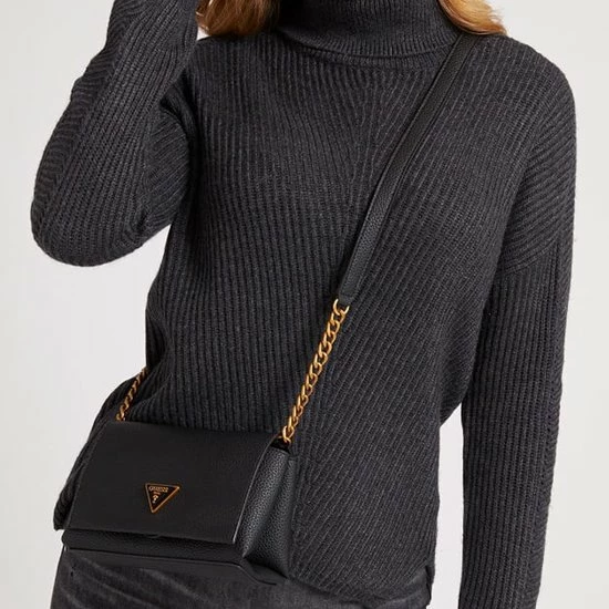 Nieuw π Kopen π Guess Kleine Schoudertas / Crossbody Tas Dames - Downtown Chic - Zwart π π― 11 Nieuw π Kopen π Guess Kleine Schoudertas / Crossbody Tas Dames - Downtown Chic - Zwart π π― - Afbeelding 9