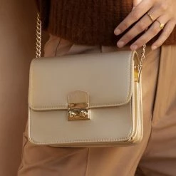 Coupon 👍 Kopen 🎉 Violet Hamden Evening Star Dames Crossbody Tas Kunststof - Goudkleurig 🌟 ✨ -Tassen-Dames Verkoop 550x550 547