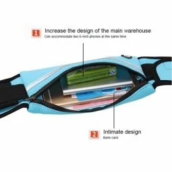 Groothandel 🔔 Uitgang 🔔 Merkloos Heuptasje Sport – Running Belt – Hardloop Heuptas - Verstelbare Buideltas - Zwart 🌟 🎉 -Tassen-Dames Verkoop 550x550 602