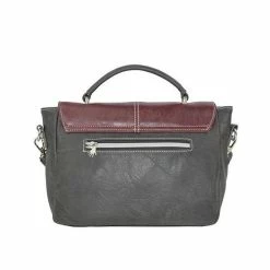 Promo 🤩 Gloednieuw 💯 Noi-Noi 'Sammy' - Handtas - Schoudertas - Rood / Bruin / Lichtblauw - Patchwork - Dames - Retro - NN-238-03 ⭐ 😍 -Tassen-Dames Verkoop 550x550 661