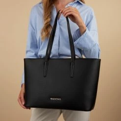 Gloednieuw 🥰 Coupon 🌟 Valentino Bags Valentino Grote Shopper / Schoudertas / Tas Dames - Special Martu - Zwart 🎁 🛒 -Tassen-Dames Verkoop 550x550 70
