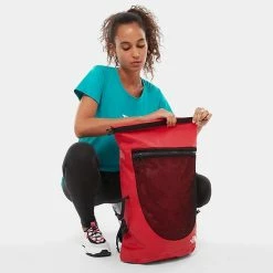 Nieuw 🥰 Gloednieuw 😀 The North Face Waterproof Rolltop Rugzak 35 Liter - TNF Red 😉 🔔 -Tassen-Dames Verkoop 550x550 713
