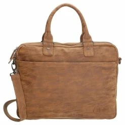 Uitgang 🎉 Top 10 😍 Enrico Benetti Madrid 54558 Laptoptas Aktetas Met 15" Laptopvak - Kunstleer - Bruin 😍 😀