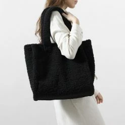 Korting ✨ Beste Verkoop 🌟 Sacha - Zwarte Teddy Shopper 🛒 🎉 -Tassen-Dames Verkoop 550x550 782