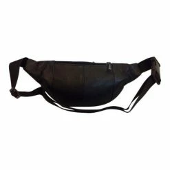 Coupon 👍 Gloednieuw 😀 THL Design - Leren Heuptas Dames / Heren - Buideltas - Plat Model - Echt Leer Zwart 🔔 🔔 -Tassen-Dames Verkoop 550x550 786