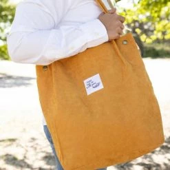 Beste Verkoop 🤩 Groothandel 🎁 GoDaily - Dames - Schoudertas - Handtas - Bag - Canvas - Katoenen Tas - Tote - Geel ⌛ 🧨 -Tassen-Dames Verkoop 550x550 82