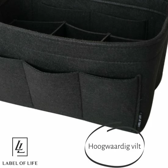 Beste recensies van π Korting π₯° Label Of Life Bag In Bag - Tas Organizer - Handtas Vrouwen - 11 Vakken Maat M - Zwart Vilt - Hoogwaardige Kwaliteit π€© π 4 Beste recensies van π Korting π₯° Label Of Life Bag In Bag - Tas Organizer - Handtas Vrouwen - 11 Vakken Maat M - Zwart Vilt - Hoogwaardige Kwaliteit π€© π - Afbeelding 2