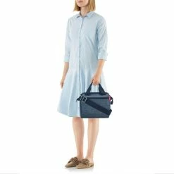 Beste Verkoop 🧨 Beste deal 🤩 Reisenthel Allrounder Cross Schoudertas - 4L - Twist Blue Blauw 🧨 ⭐ -Tassen-Dames Verkoop 550x550 918