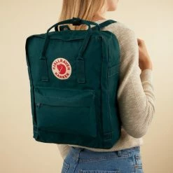 Nieuw 🌟 Nieuw 🧨 Fjallraven Kanken Rugzak 16 Liter - Artic Green 🎁 😉 -Tassen-Dames Verkoop 550x550 928