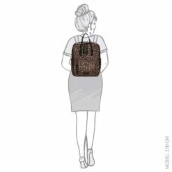 Goedkoop 🛒 Beste Verkoop 🔔 Enrico Benetti Londen 46150 Laptoprugzak Met 14" Laptopvak - Panter Print 🥰 ⌛ -Tassen-Dames Verkoop 550x550 967