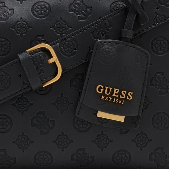 Nieuw π Beste deal π₯ GUESS Dames Crossbody TasHandtas Kunstleer - Zwart β€οΈ π 7 Nieuw π Beste deal π₯ GUESS Dames Crossbody TasHandtas Kunstleer - Zwart β€οΈ π - Afbeelding 5