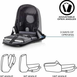 Groothandel 🤩 Beste Verkoop ✔️ XD Design Bobby Hero XL - Anti-Diefstal Rugzak 21.5 Liter - Grijs 👍 👏 70 Groothandel 🤩 Beste Verkoop ✔️ XD Design Bobby Hero XL - Anti-Diefstal Rugzak 21.5 Liter - Grijs 👍 👏 -Tassen-Dames Verkoop 550x552 6