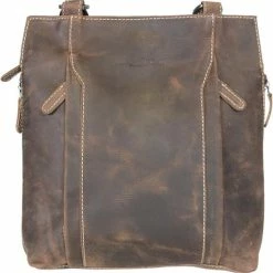 Aanbiedingen 🤩 Flash-uitverkoop 🌟 Arrigo Rugtas Leer Of Schoudertas Leer Cognac - Rugzak Leer Anti-Diefstal - Groter Te Maken Met 2 Zij Ritsen ⭐ ⭐