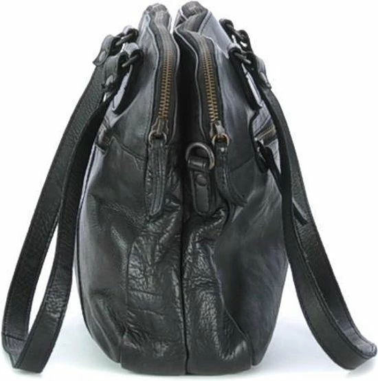 Aanbiedingen π Goedkoopste π Bear Design Medium Schoudertas / Crossbody Tas Dames - Leer - Cow Lavato - Zwart π π 4 Aanbiedingen π Goedkoopste π Bear Design Medium Schoudertas / Crossbody Tas Dames - Leer - Cow Lavato - Zwart π π - Afbeelding 2