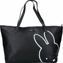 Beste Verkoop 👏 Top 10 ✨ Nijntje Forever Famous - Schoudertas - Zwart - PU - 34.0 L 🎉 😉