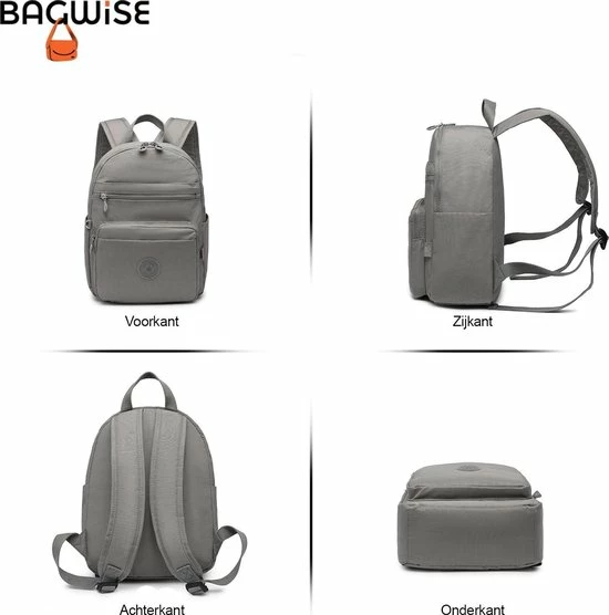 Kopen 🛒 Beste Pirce ⭐ Bagwise® Rugzak - Rugtas - 10 Lt - S - Dames - Heren - (3060) Grijs ⭐ 😉 10 Kopen 🛒 Beste Pirce ⭐ Bagwise® Rugzak - Rugtas - 10 Lt - S - Dames - Heren - (3060) Grijs ⭐ 😉 - Afbeelding 8