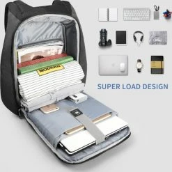 Beste recensies van ✨ Coupon 👍 Tigernu Trendy Laptop Rugzak T/m 15,6 Inch – Waterafstotend – Anti Diefstal – 24 Liter - Zwart - Inclusief Cijferslot ⌛ 💯 -Tassen-Dames Verkoop 550x557 2