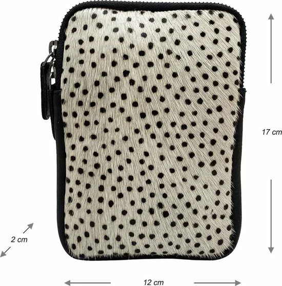 Flash-uitverkoop π₯° Nieuw π Arrigo Leren Telefoontasje Dames Met Een Verstelbare Schouderband - Zwart Met Dierenprint -Telefoon Hoesje β π 9 Flash-uitverkoop π₯° Nieuw π Arrigo Leren Telefoontasje Dames Met Een Verstelbare Schouderband - Zwart Met Dierenprint -Telefoon Hoesje β π - Afbeelding 7