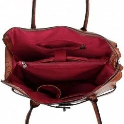 Begroting 🛒 Top 10 ✔️ Wimona Liona 5005 Handtas / Schoudertas - Cognac 😍 ✔️ -Tassen-Dames Verkoop 550x562 10