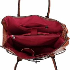 Begroting 🛒 Top 10 ✔️ Wimona Liona 5005 Handtas / Schoudertas - Cognac 😍 ✔️ -Tassen-Dames Verkoop 550x562 9