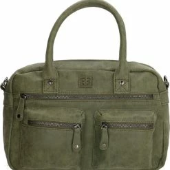 Tassen-Dames Verkoop 19 Aanbiedingen ✔️ Beste Pirce ⌛ Enrico Benetti Jura 66045 Westernbag Dames Handtas - Khaki 💯 🧨