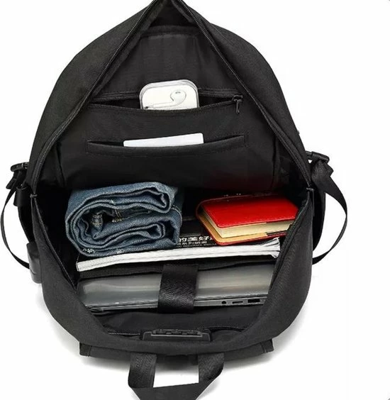 Goedkoop 🧨 Goedkoopste ✨ Walixpro® Anti Diefstal Waterdichte Rugzak Inclusief Usb Oplaadstation - Laptop Tas 15,6 Inch - Voor Dames En Heren- Zwart (Moederdag Cadeautje) 🧨 ❤️ 4 Goedkoop 🧨 Goedkoopste ✨ Walixpro® Anti Diefstal Waterdichte Rugzak Inclusief Usb Oplaadstation - Laptop Tas 15,6 Inch - Voor Dames En Heren- Zwart (Moederdag Cadeautje) 🧨 ❤️ - Afbeelding 2